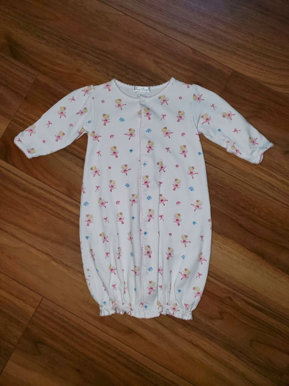 Kissy Kissy Ballerina Converter Romper Size NB